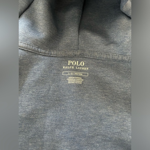 NWT Polo Ralph Lauren Men’s Hoodie Jacket Size: Large - Picture 4 of 6